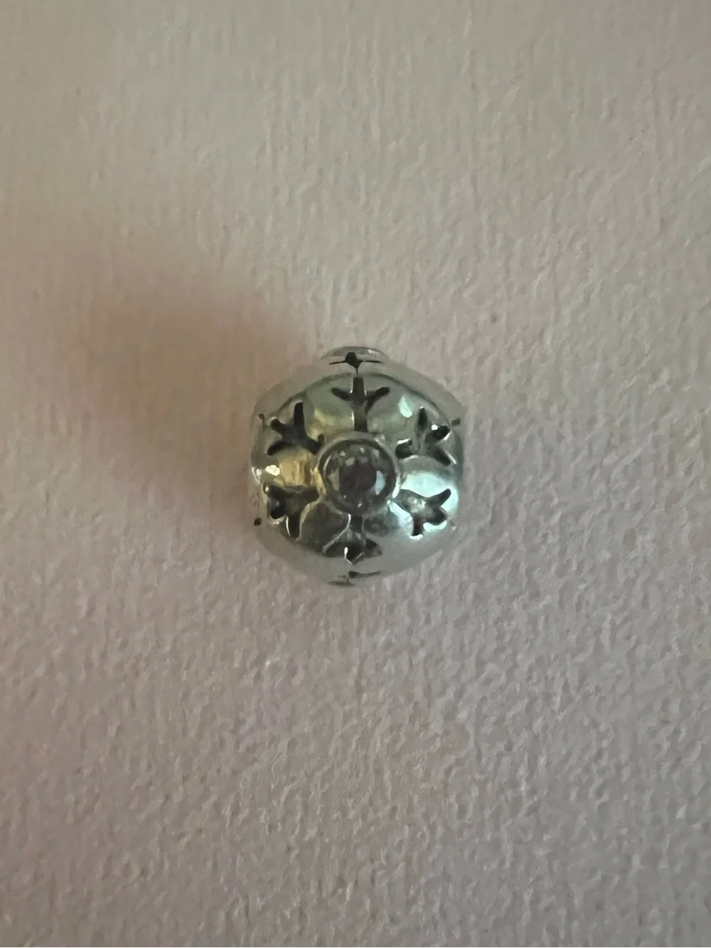 PANDORA Snowflake Charm Retired
